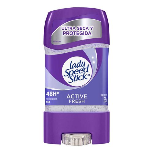 Antitranspirante en Gel Lady Speed Stick Active Fresh 65g