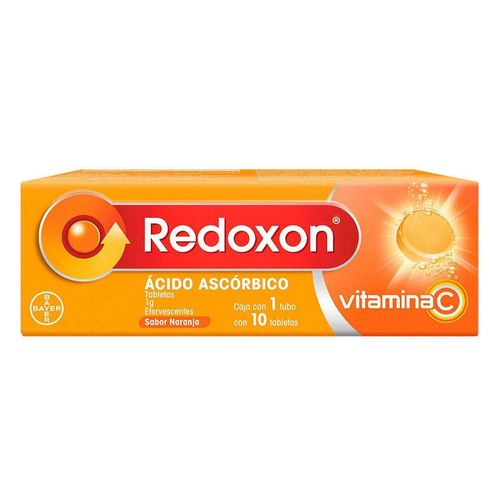Redoxon Vitamina C Tubo con 10 Tabletas Efervecentes