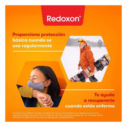 Redoxon Vitamina C Tubo con 10 Tabletas Efervecentes
