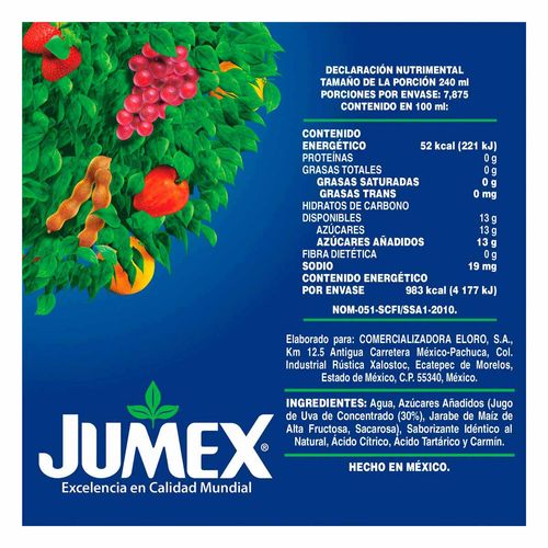 Jugo Jumex Uva 1.89 L