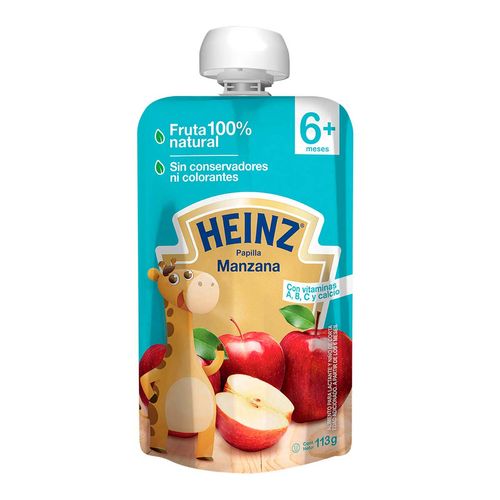 Heinz Papilla para Bebé Manzana Pouch 113g