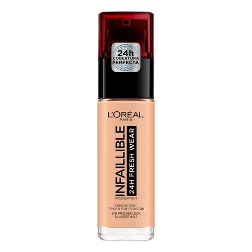 Base de Maquillaje L'Oréal Paris 24H Fresh Wear 125 Natural Rose 30ml