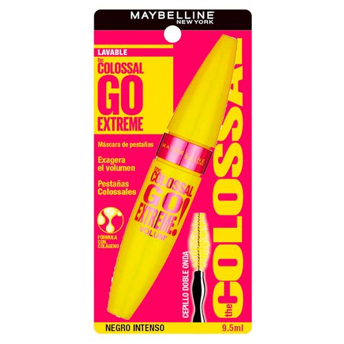 Máscara de Pestañas Maybelline New York Colossal Go Extreme 9.5ml