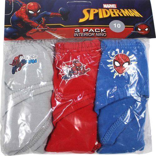 Bikini Marvel 10927 Spiderman Gris, Rojo y Azul