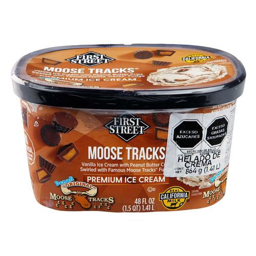 Helado First Street Moose Tracks 1.41L