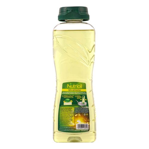 Aceite Vegetal Nutrioli Antigoteo Puro de Soya 700ml