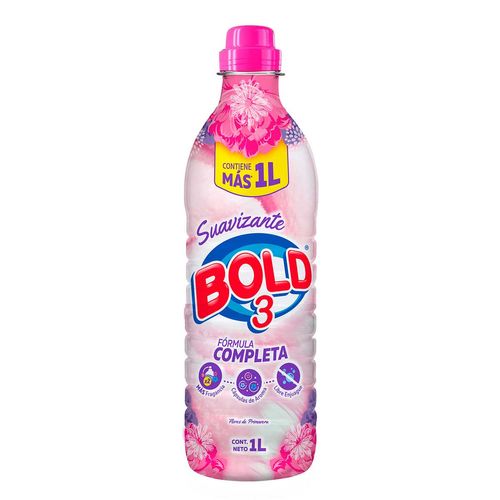 Suavizante Bold 3 Flores de Primavera Botella 1L