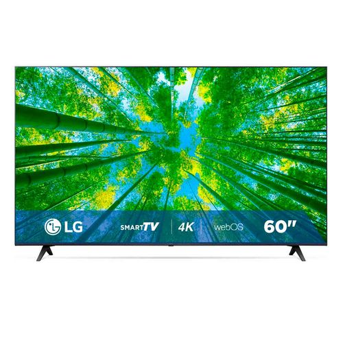 Pantalla LG 60 Pulgadas Smart TV UHD 4K TV AI ThinQ 60UQ8000PSB