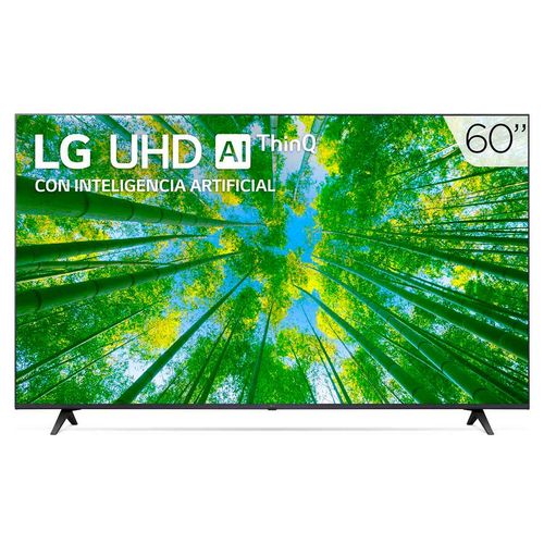 Pantalla LG 60 Pulgadas Smart TV UHD 4K TV AI ThinQ 60UQ8000PSB