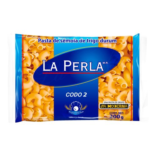 Pasta para sopa La Perla Codo 200g