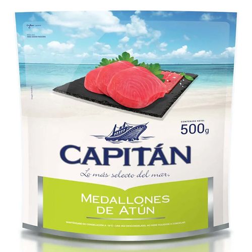 Medallones Atún Capitán 500g