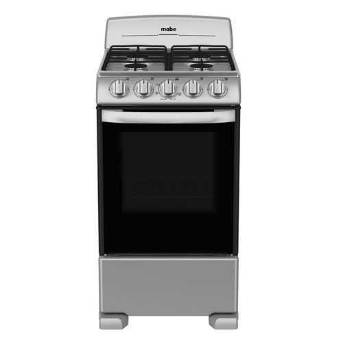 Estufa Mabe de Piso 20 Pulgadas Plata Mercury EM5030BAIS1
