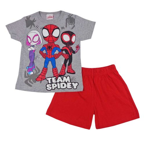 Conjunto Short Marvel Spidey 3799149 Amazing Friends Niño