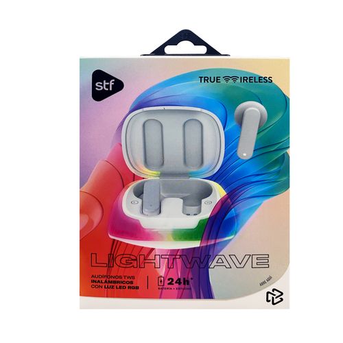 Audífonos In Ear STF Lightwave TWS ST-E60228 Blanco