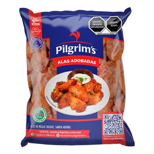 Alas Adobadas IQF Pilgrim´s Kg