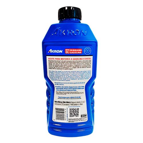 Aceite AKRON SAE 40 946ml