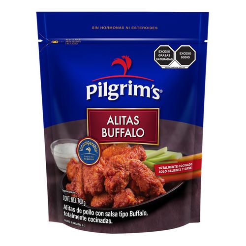 Alitas Sabor Buffalo Pilgrim´s 600g