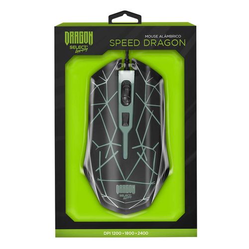 Mouse Alámbrico Select Sound  SG-M02 Negro
