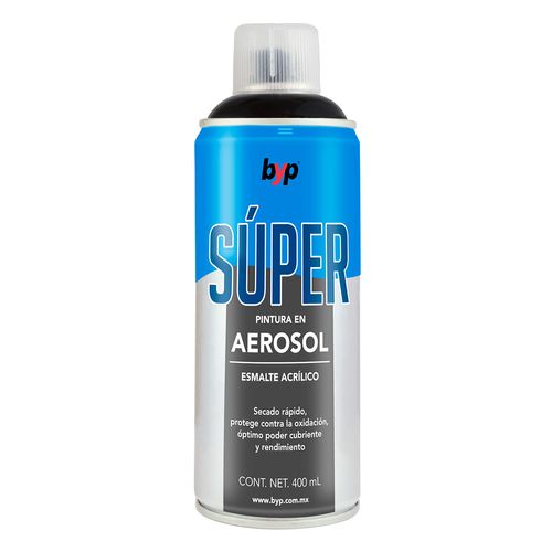 Aerosol ByP Super Negro Mate ANMS00