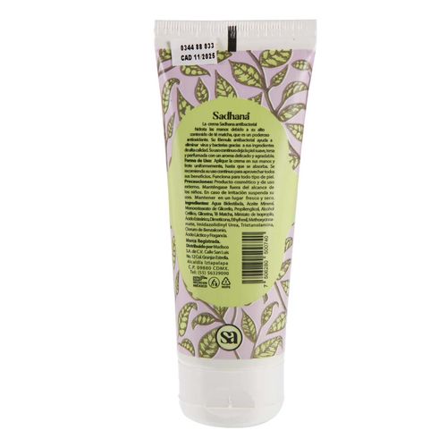 Crema para Manos Sadhana Humectante Matcha 100g