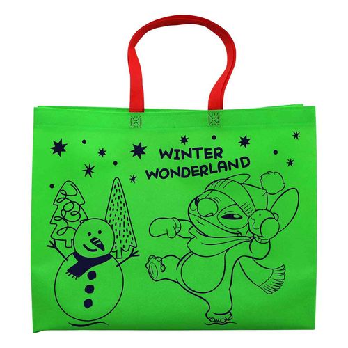 Bolsa Stitch Navidad HL Verde