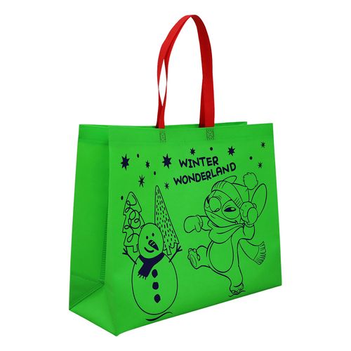 Bolsa Stitch Navidad HL Verde