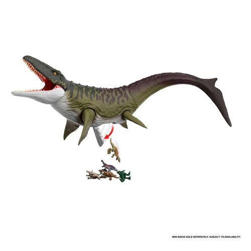Jurassic World Dinosaurio Rebirth Super Colossal Mosasaurus