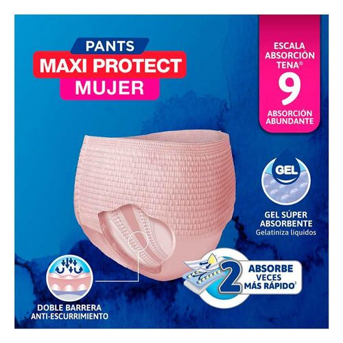 Ropa interior desechable TENA Pants Mujer Talla M 14 piezas