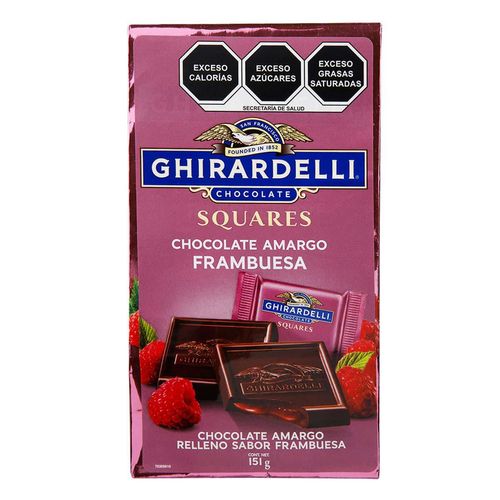 Chocolate Oscuro Frambuesa Guirardell 151g