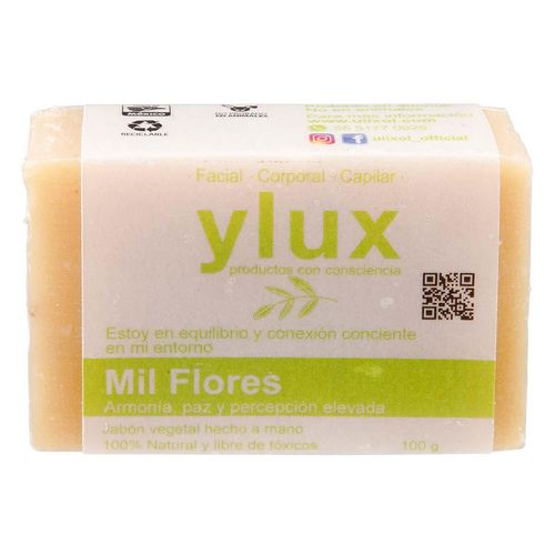 Jabón Ylux Facial y Corporal Mil Flores 100g