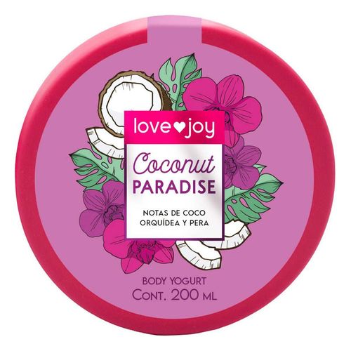 Yogurt Corporal Love Joy Coconut Paradise Orquídea y Pera 200ml