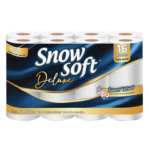 Papel Higiénico Snow Soft Deluxe 16 Rollos