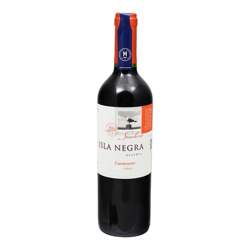 Vino Tinto Chileno Isla Negra Carmenere 750ml
