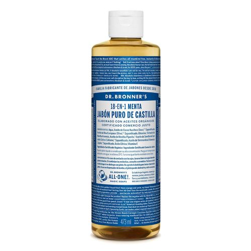 Jabón Líquido Corporal Dr. Bronner's Menta 473ml