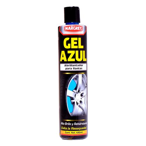 Abrillantador para Llantas en Gel Azul Margrey 490ml