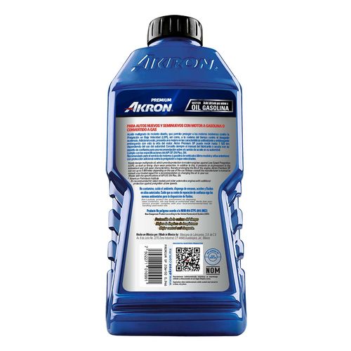Aceite AKRON Premium 20W50 946 ML