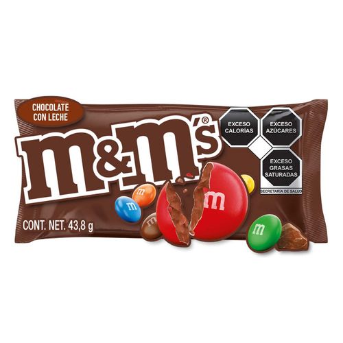 M&Ms Chocolates Con Leche Confitados 43.8g