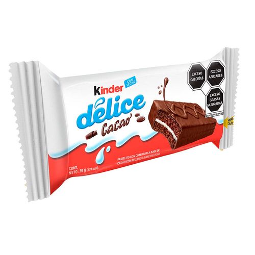 Pastelito Kinder Kinder Délice Cacao 39g