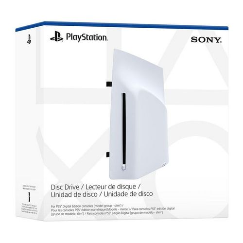 Lector de Disco PS5 Digital Slim Blanco