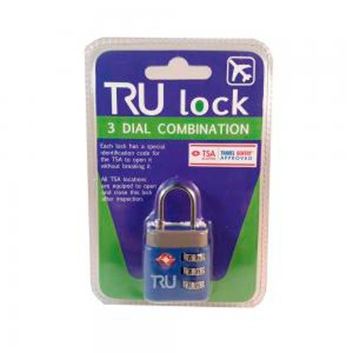 Candado Tru Lock Combina 3 Dígitos 1 Pieza