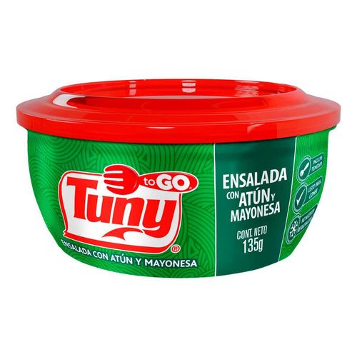 Ensalada de Atún y Mayonesa To Go Tuny 135g
