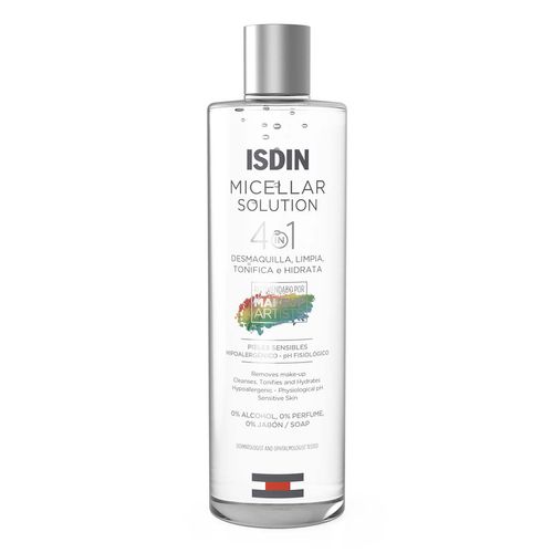 Agua Micelar Isdin Micellar Solution 4 en 1 400ml