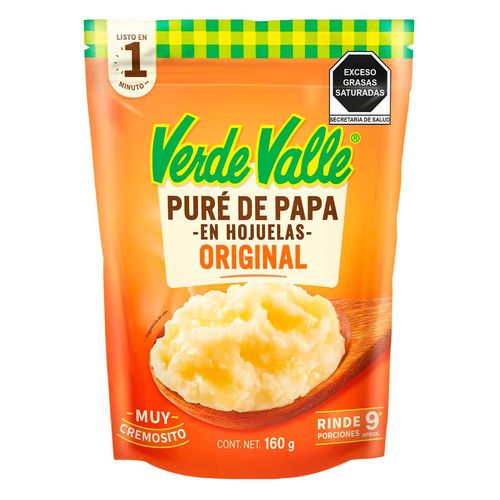 Puré de Papa Verde Valle 160g