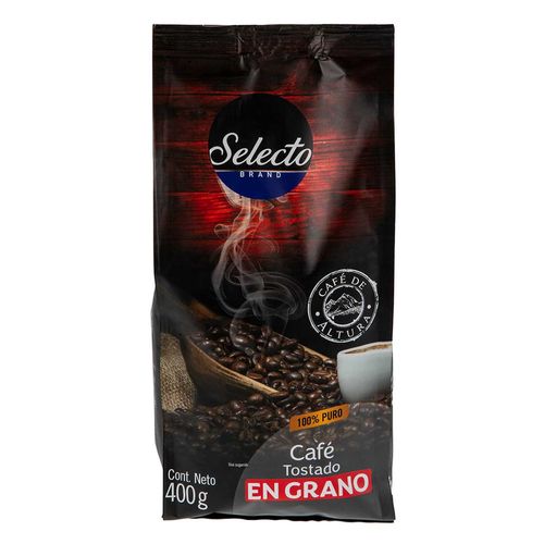 Café Selecto Tostado en Grano 400g
