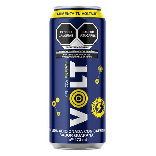 Bebida Energizante Volt  Yellow  473ml