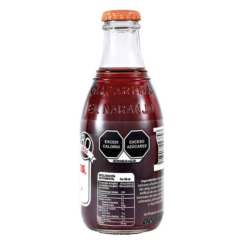 Refresco Chaparritas Sabor Uva Vidrio 255ml