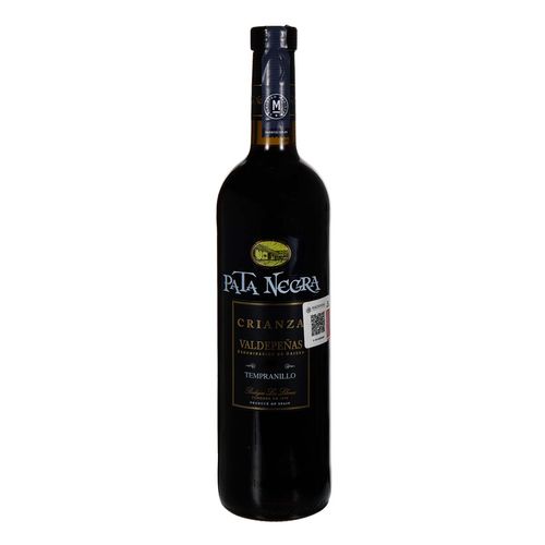 Vino Tinto Español Pata Negra Valdepeñas Crianza 750ml