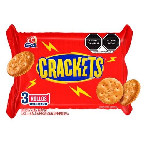 Galleta salada Crackets 208 g
