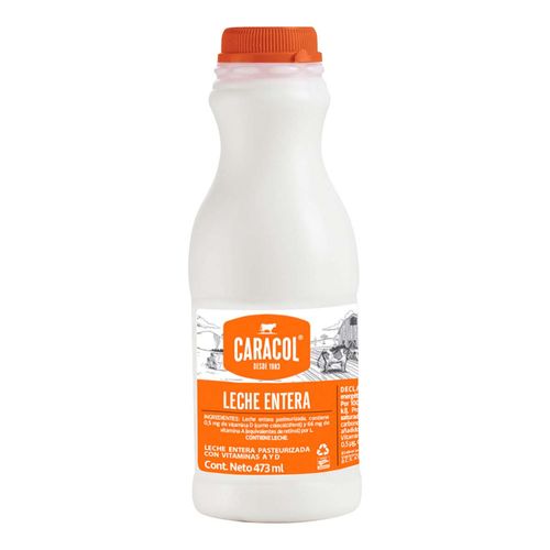 Leche Caracol Entera 473ml