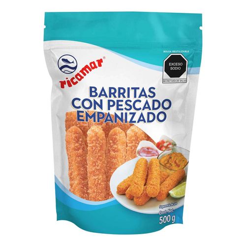 Barritas con Pescado Empanizado Ricamar 500g